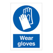 Wear Gloves Sign